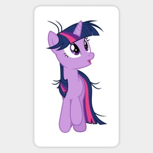 Messy mane Twilight Sparkle trotting 2 Magnet